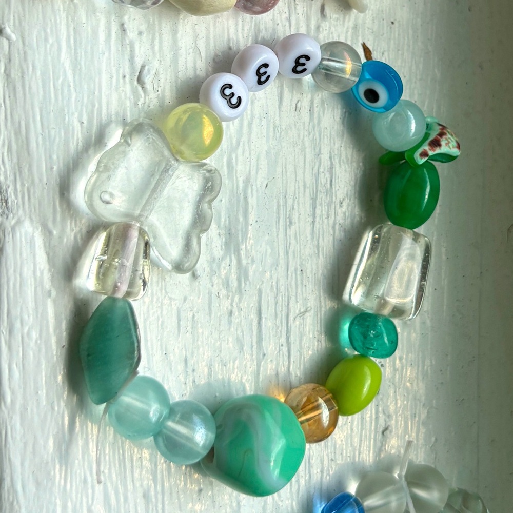 Glass bead (assorted) bracelet